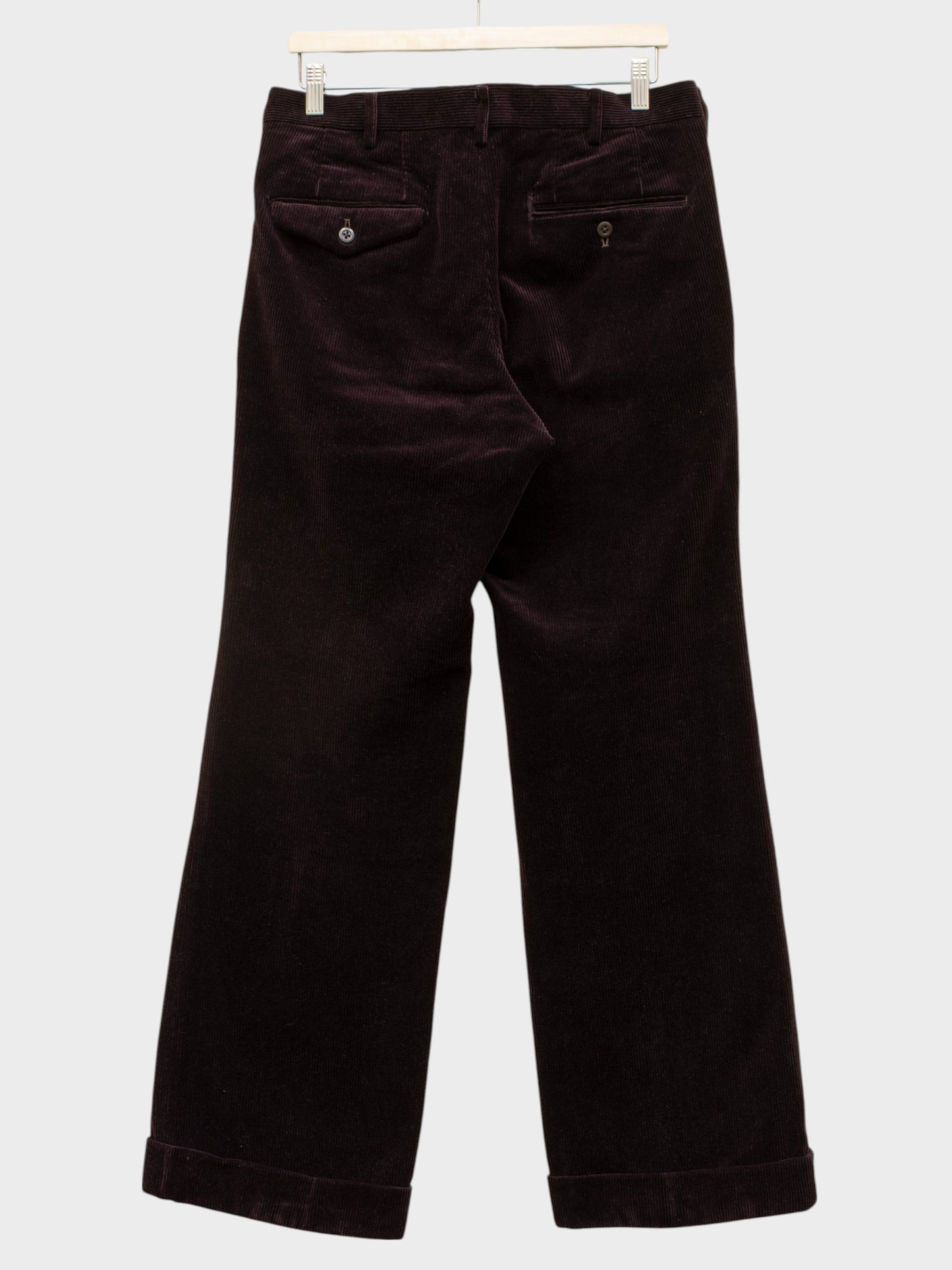 Y's for men - A/W 2002 - corduroy wide leg pants - size 3