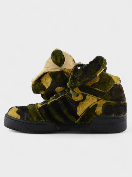 adidas Originals by Jeremy Scott - S/S 2013 - JS Camo Bear - size 41 1/3