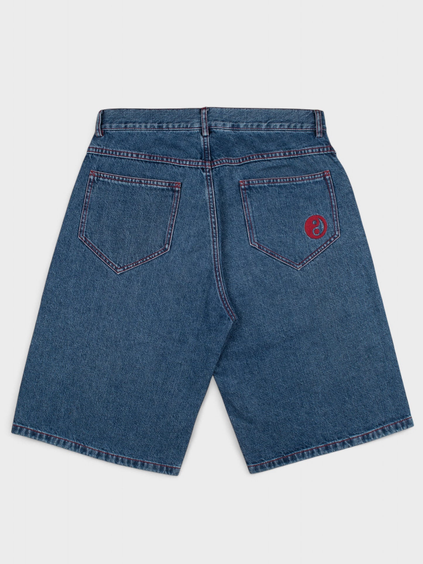 Gosha Rubchinskiy - S/S 2017 - Yin-Yang denim shorts - size S