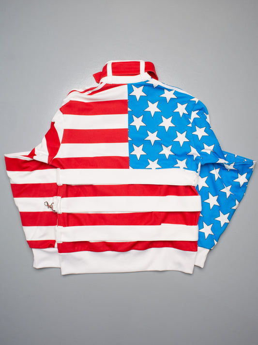 adidas Originals by Jeremy Scott S/S 2012 JS Stars & Stripes Track Top - size L