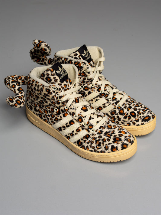 adidas Originals by Jeremy Scott S/S 2012 JS Leopard - size 45 1/3