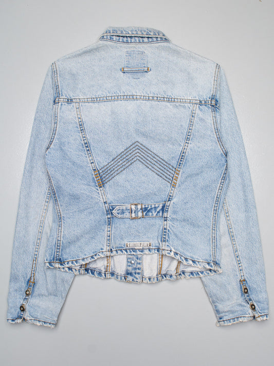 vintage Gaultier Jean's women's denim jacket - size 40