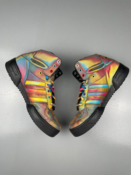 adidas X Jeremy Scott S/S 2010 JS Wings 1.0 'Rainbow' - size 46