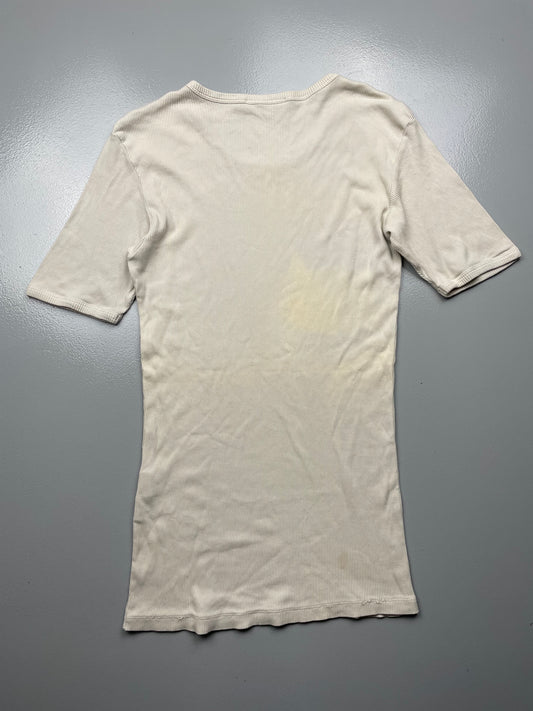 Raf Simons S/S 2004 ribbed t-shirt - size 50