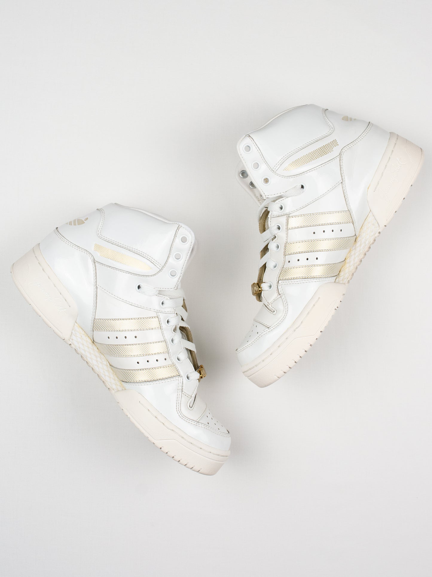 adidas Originals by Jeremy Scott - S/S 2010 - JS Wings (White/Gold) - size 42