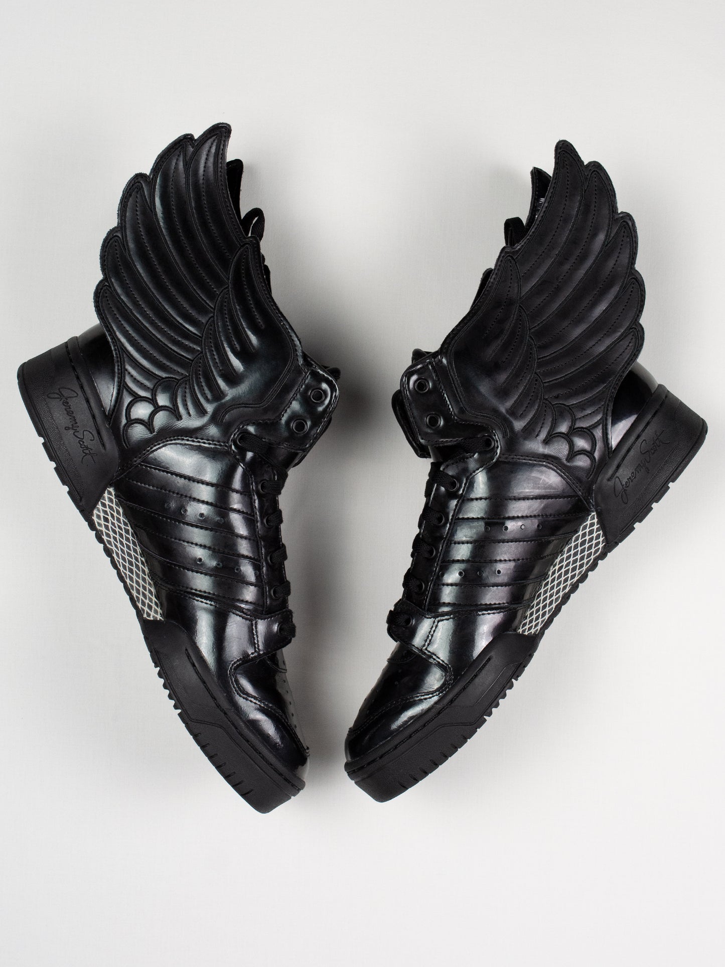 adidas Originals by Jeremy Scott - S/S 2013 - JS Wings 2.0 "Patent Black" - size 46