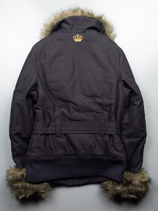 adidas Originals Respect M.E. A/W 2007 jacket with faux fur - size 40