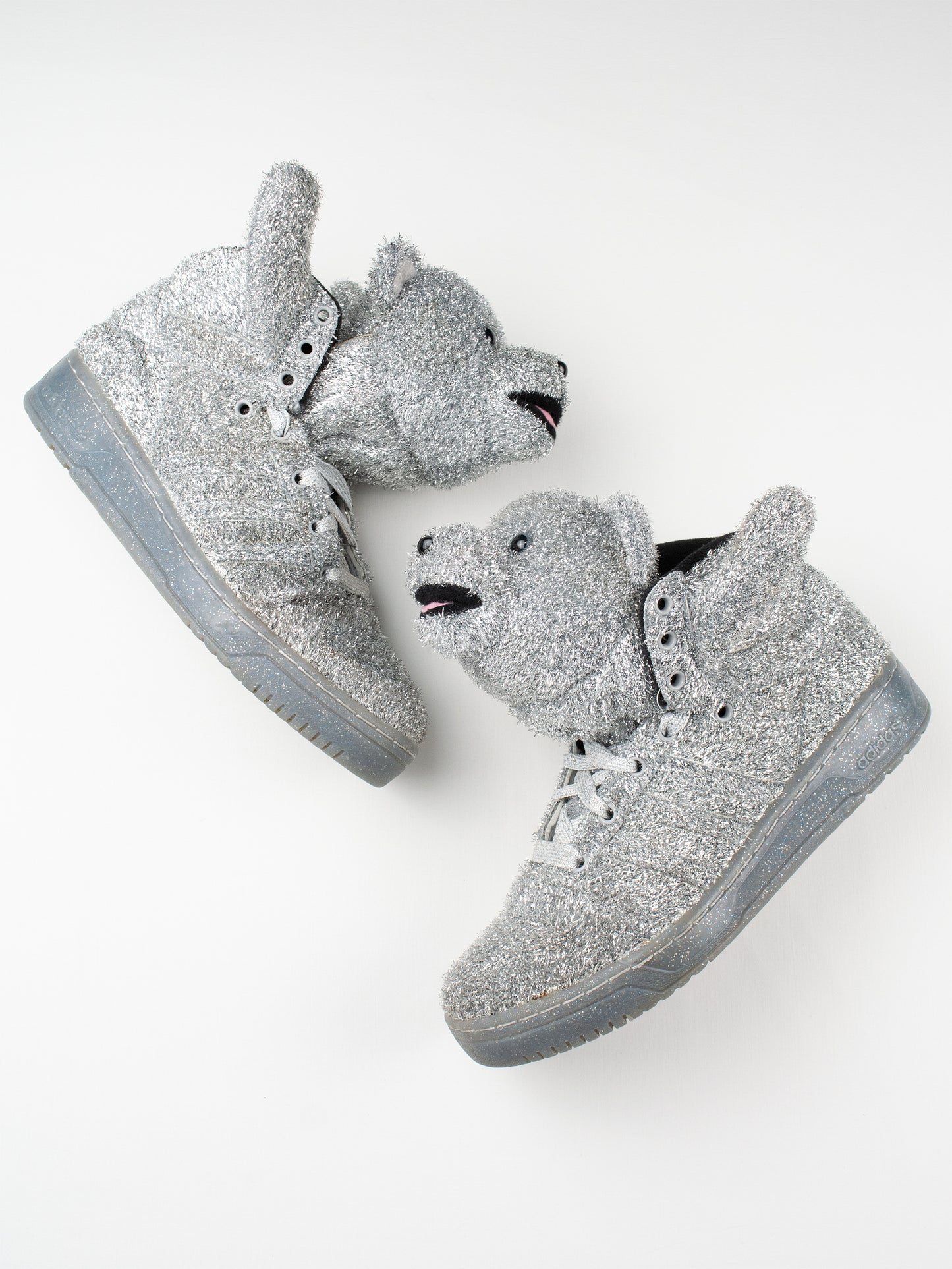 adidas Originals by Jeremy Scott - A/W 2013 - JS Bear "Tinsel" - size 39 1/3