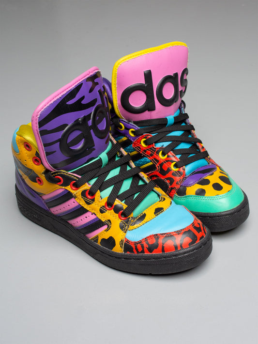 adidas Originals by Jeremy Scott A/W 2012 JS Instinct Hi (Multicolor) - size 38