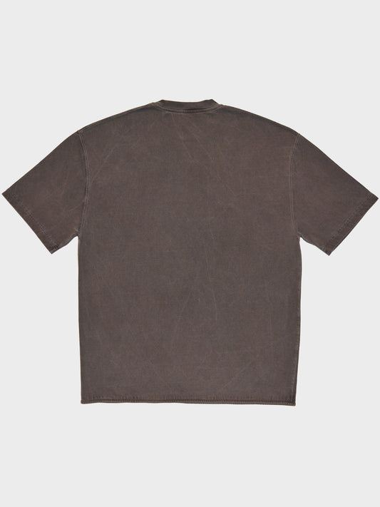 YEEZY Season 3 (2016) - Heavy Knit Tee (Onyx Dark) - size M