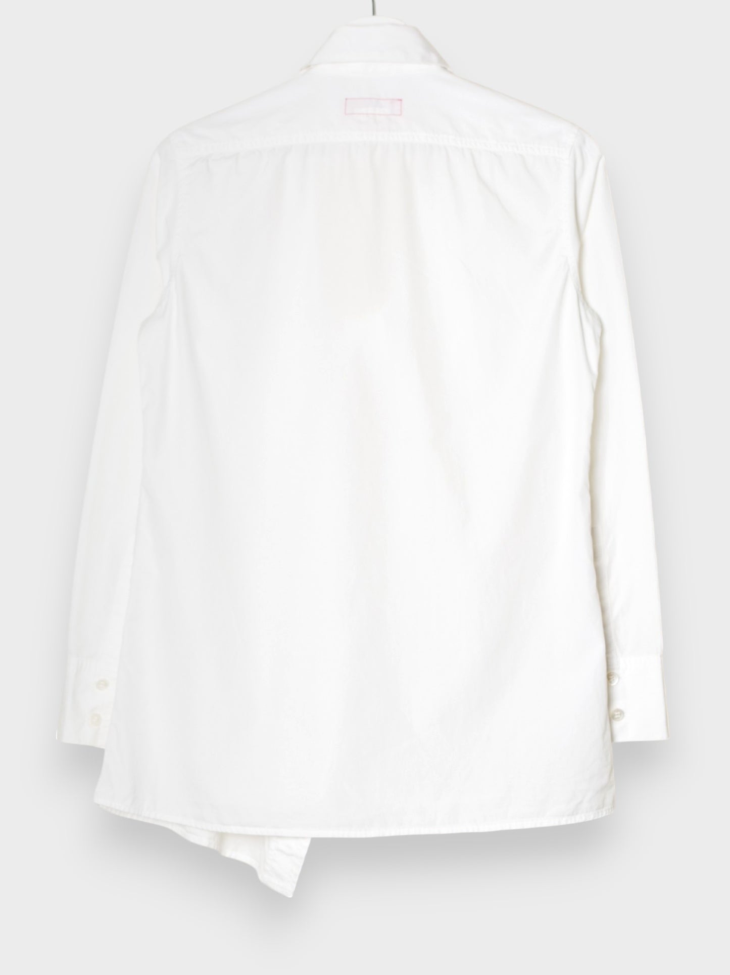 Y's Red Label - A/W 2006 - deconstructed shirt with double panel closure - women's size 2