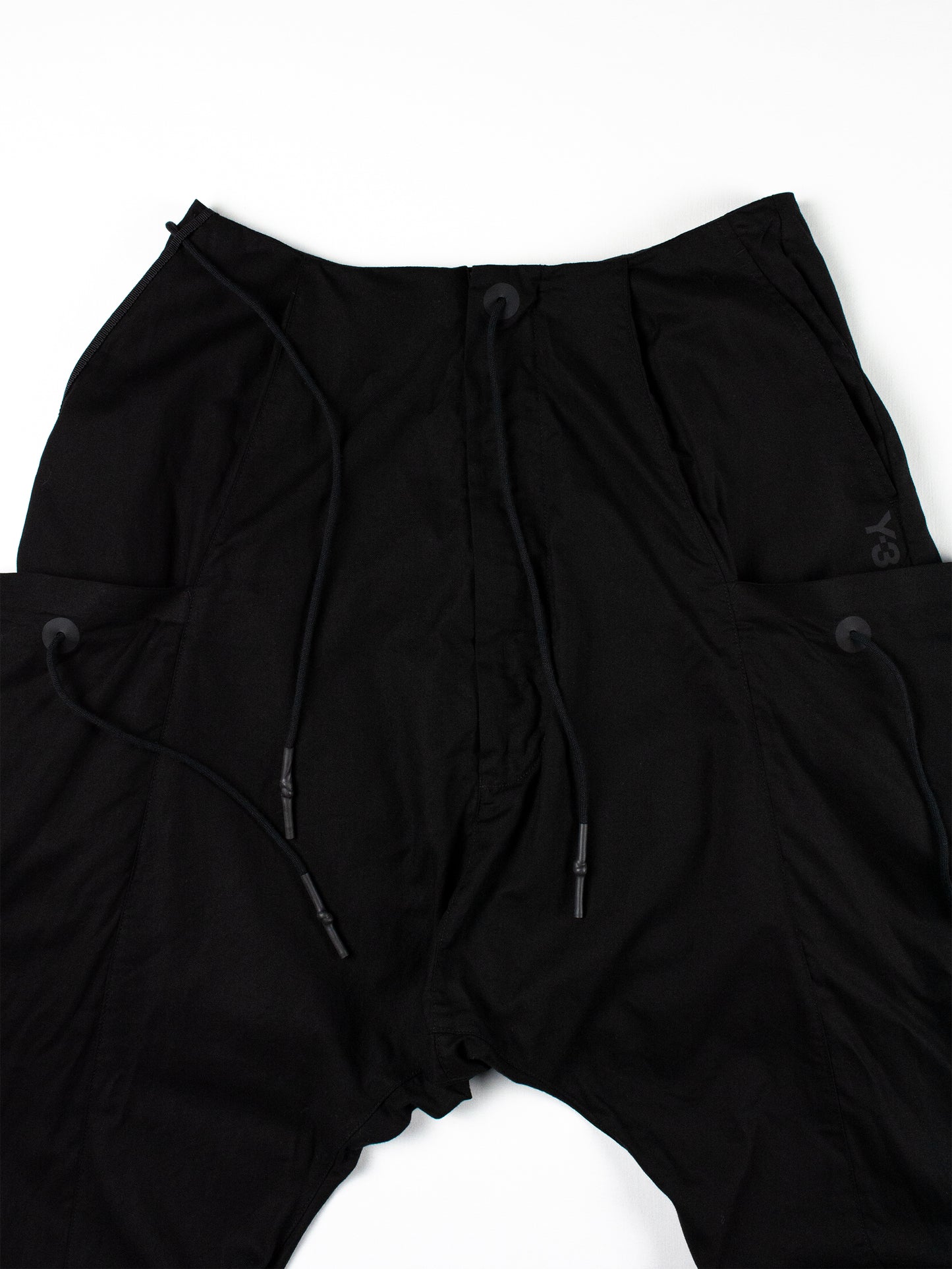 Y-3 - S/S 2017 - low crotch technical pants - size S