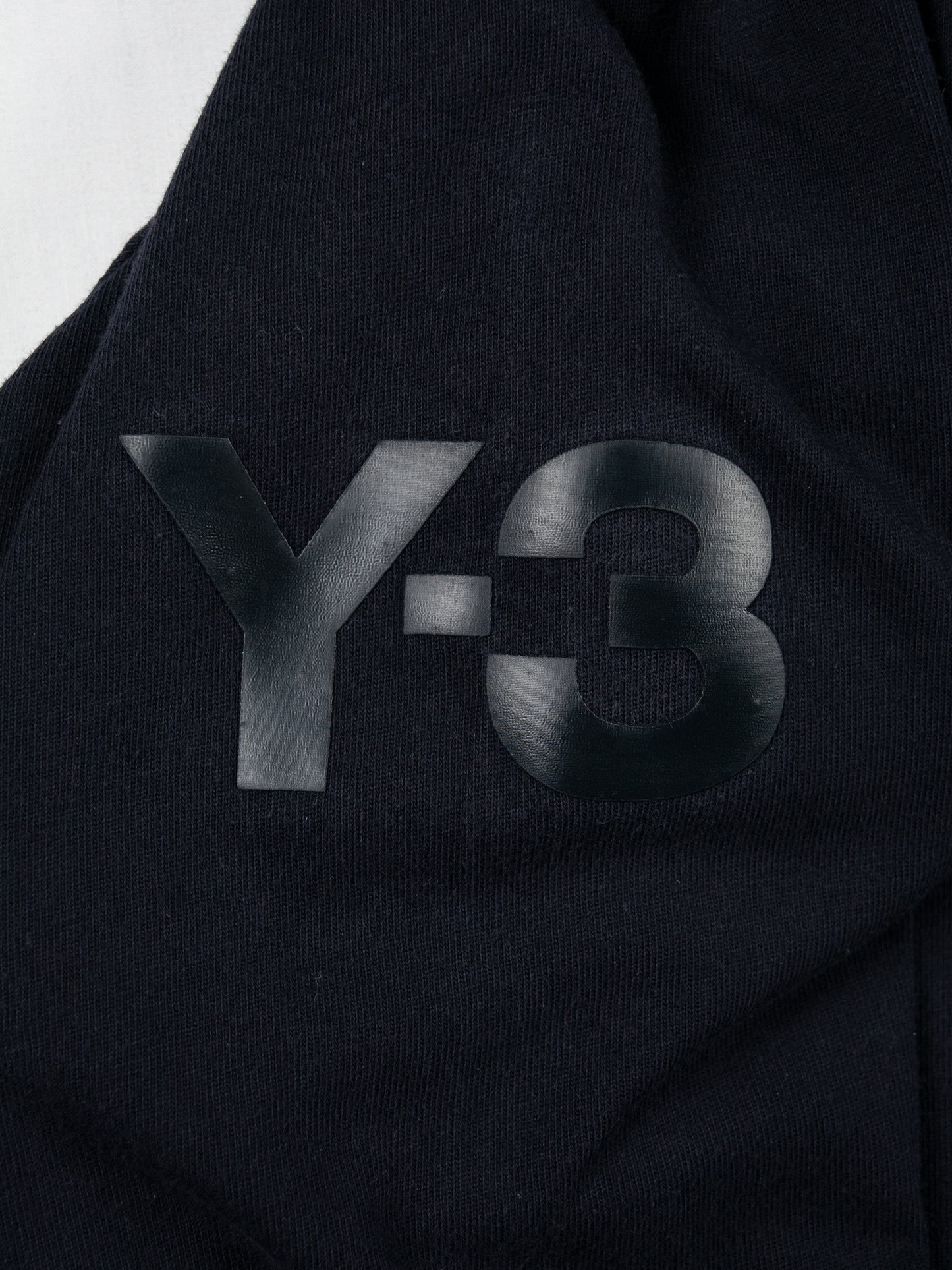 Y-3 - 2000's - half-sleeve crewneck (navy) - size M