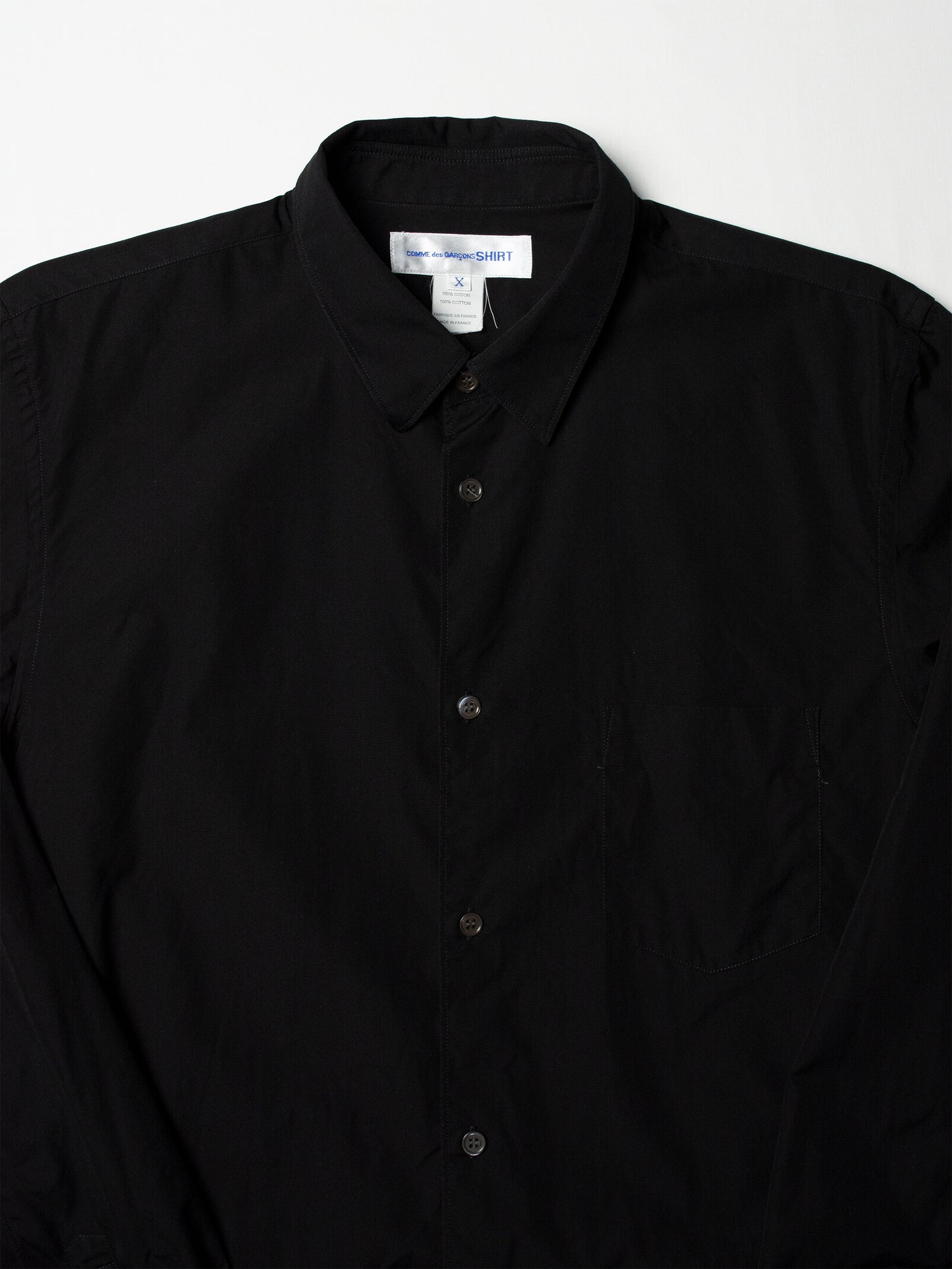 Comme des Garçons SHIRT - (custom cropped) pocket shirt