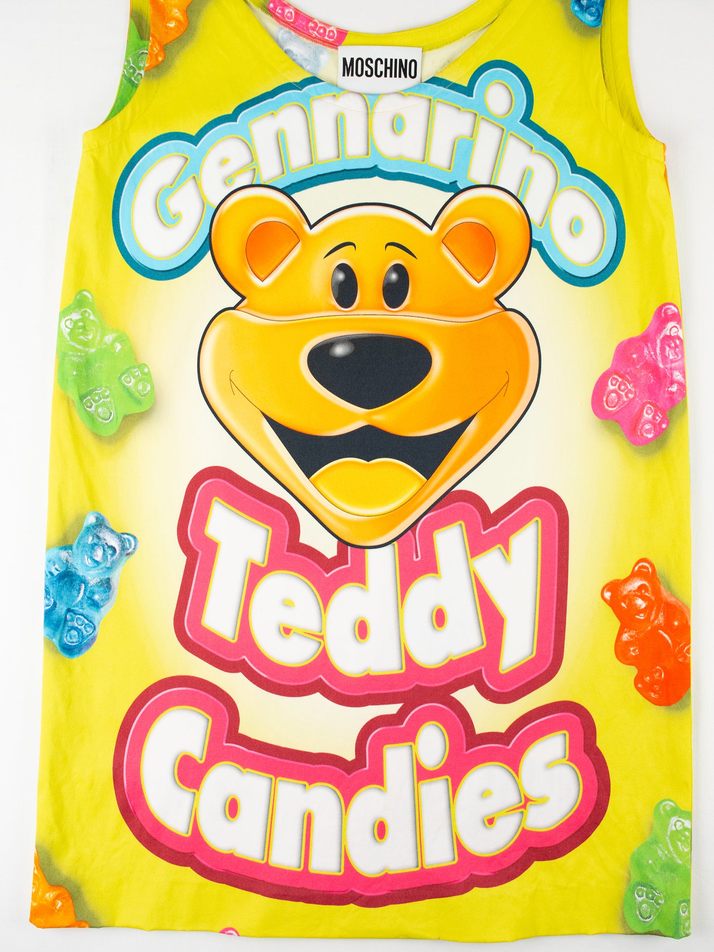 Moschino - A/W 2014 - "Gennarino Teddy Candies" stretchy dress - size 40