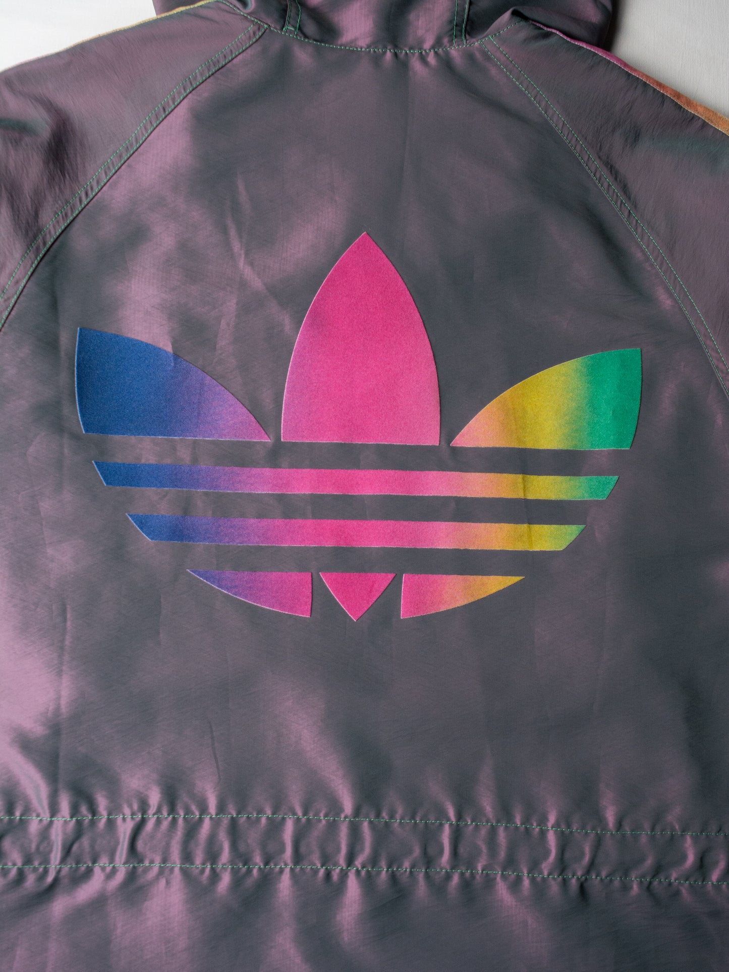 adidas Originals by Jeremy Scott - S/S 2009 - rainbow anorak - size S