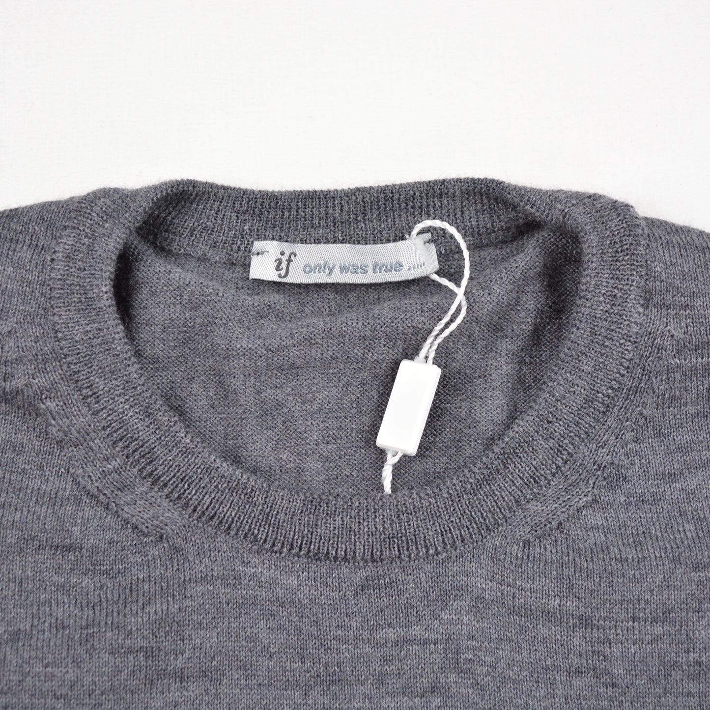 if only was true.... - wool sweater - size XL