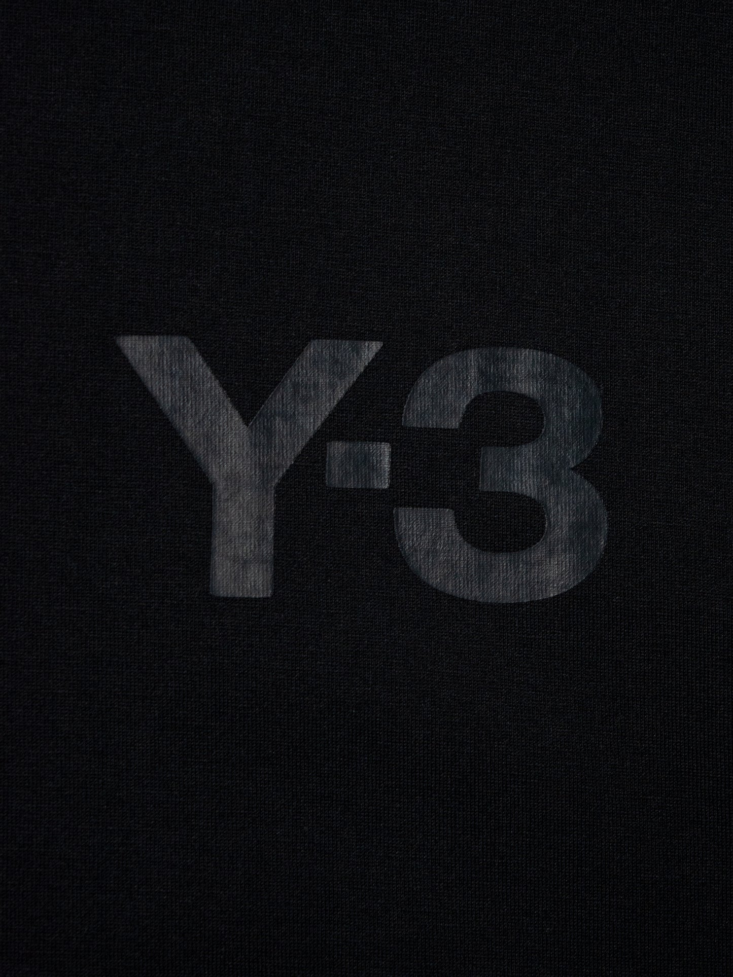 Y-3 - S/S 2012 - classic logo short sleeve t-shirt (black) - men's size S