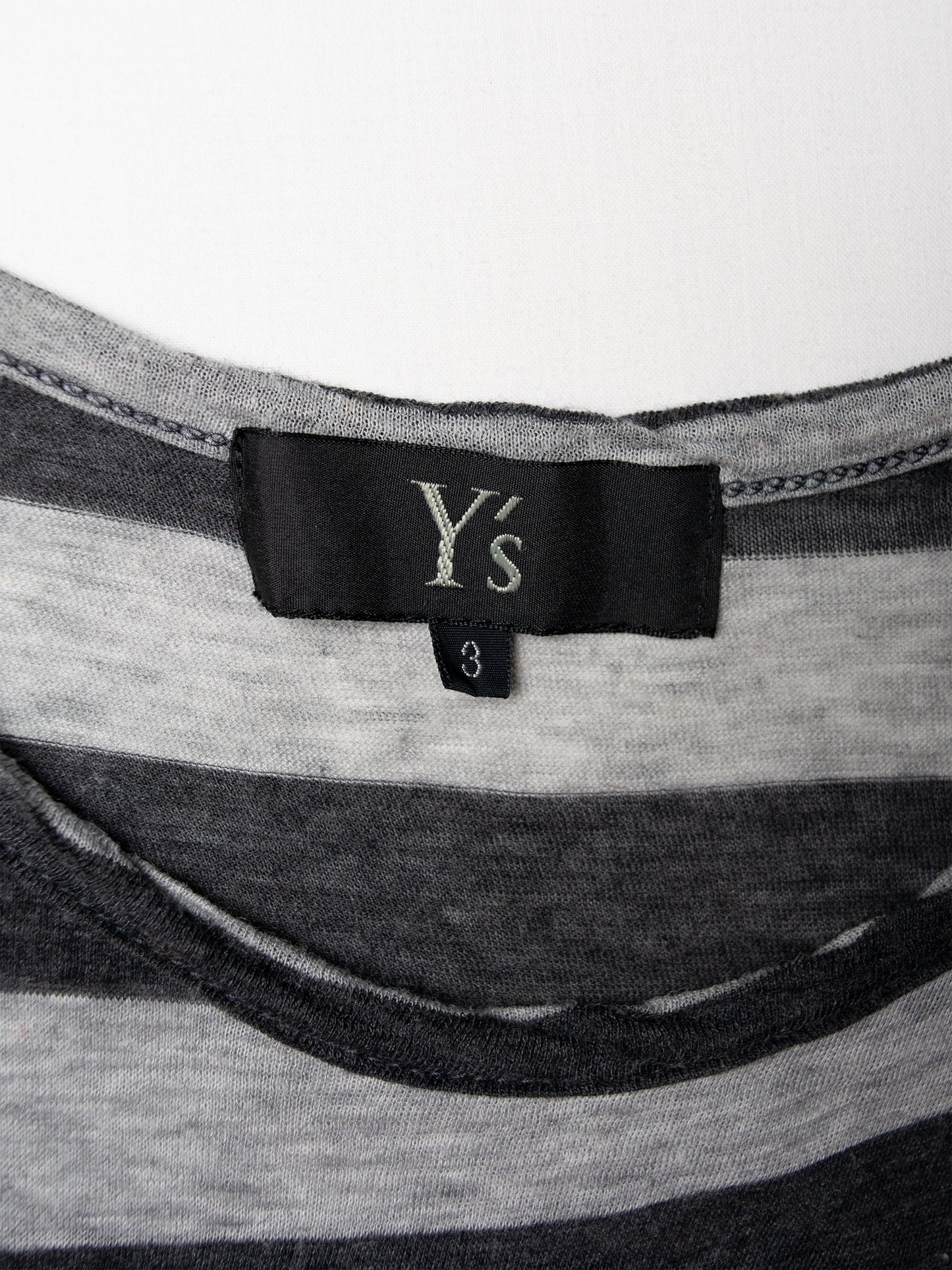 Y's - striped tank top - women's size 3