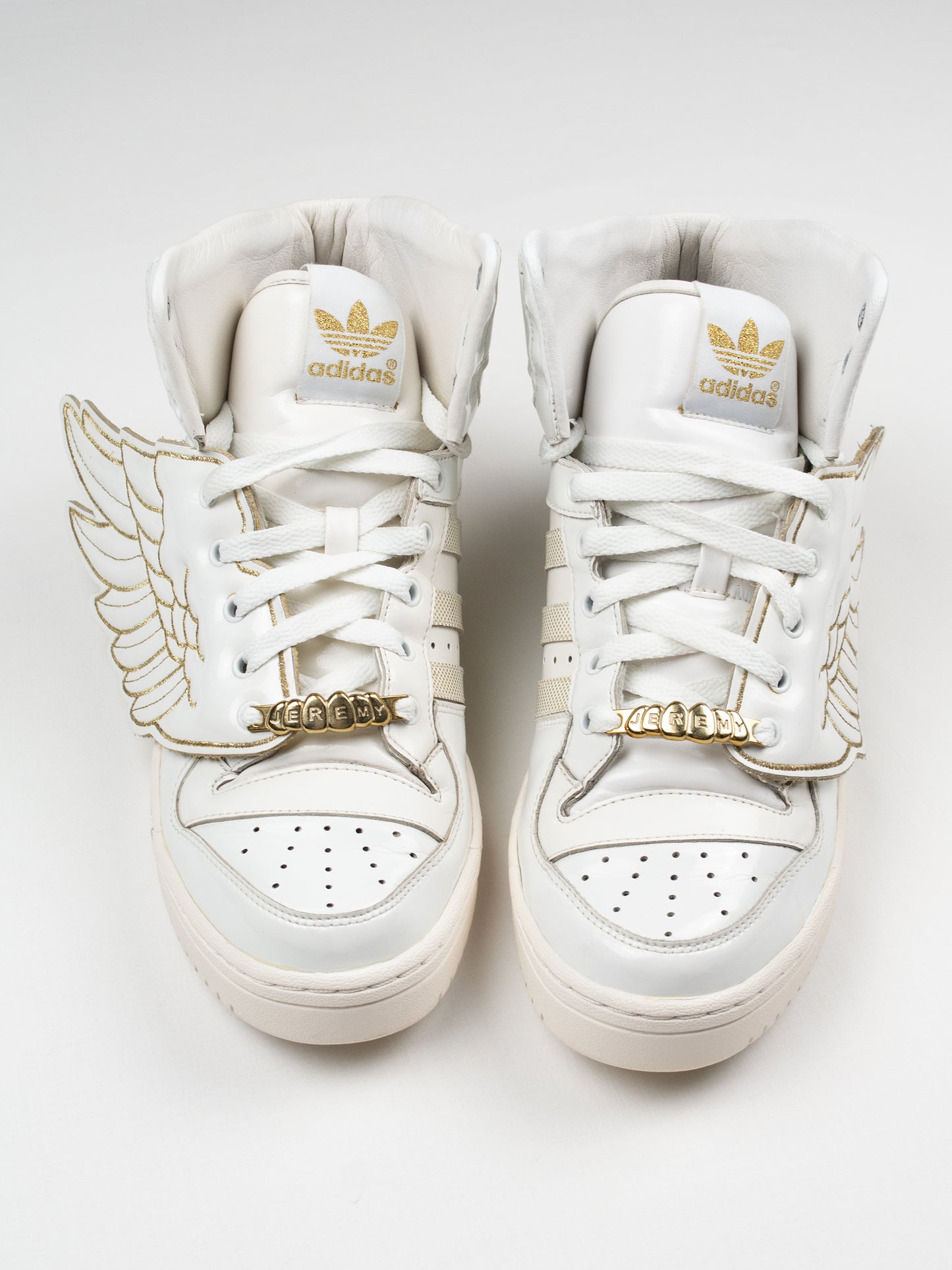 adidas Originals by Jeremy Scott - S/S 2010 - JS Wings (White/Gold) - size 42