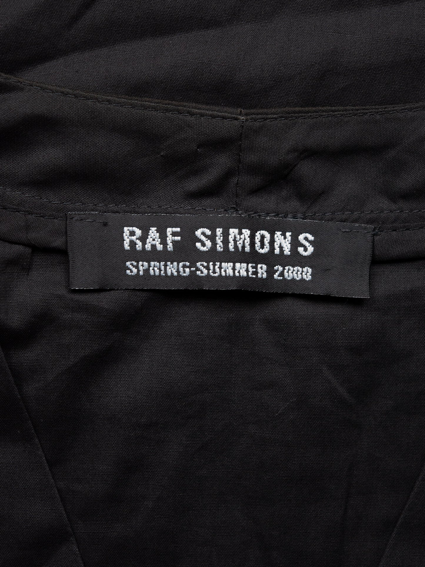Raf Simons S/S 2000 sample V-neck top