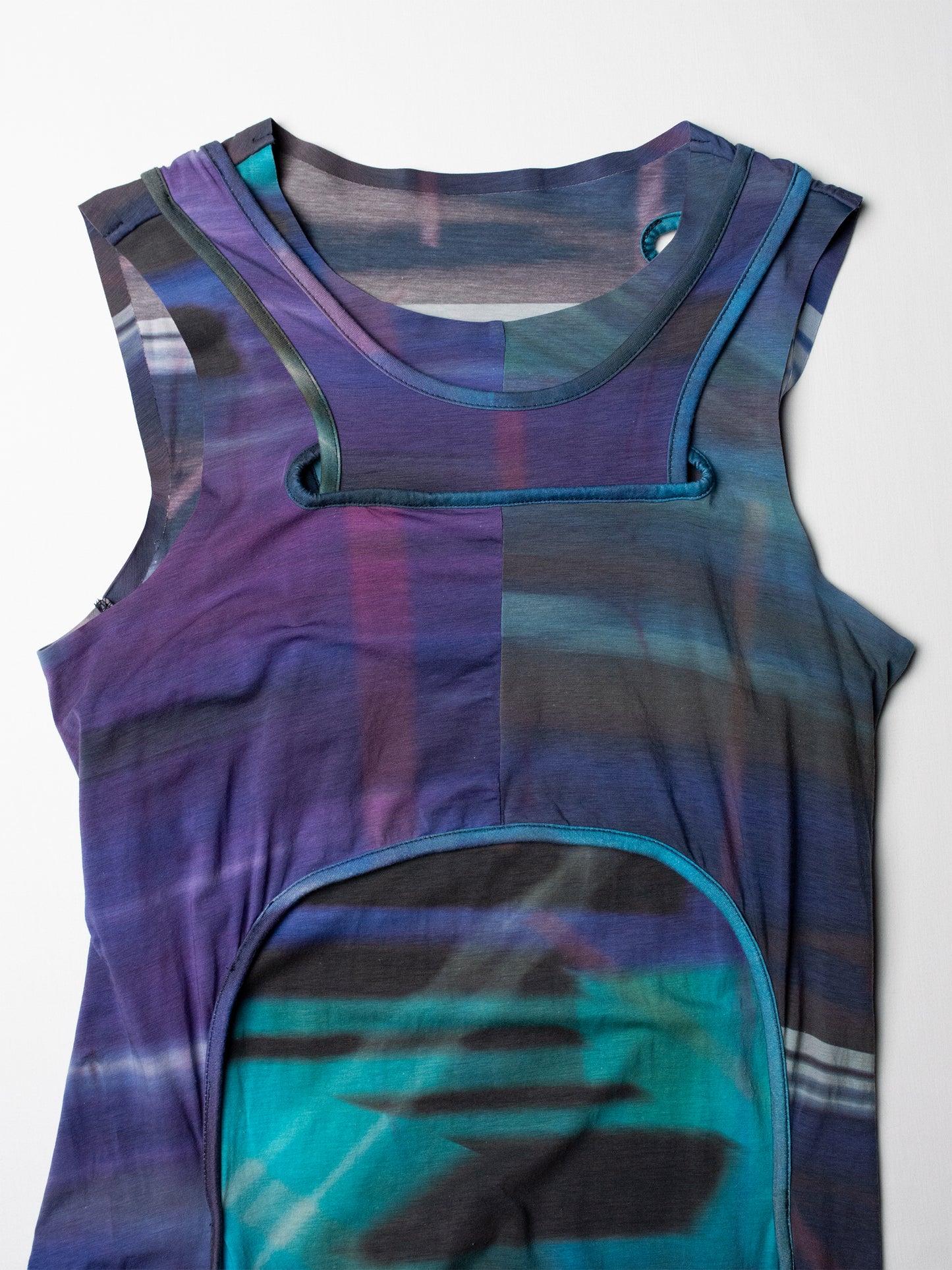 Y-3 - S/S 2017 - allover print dress - size L