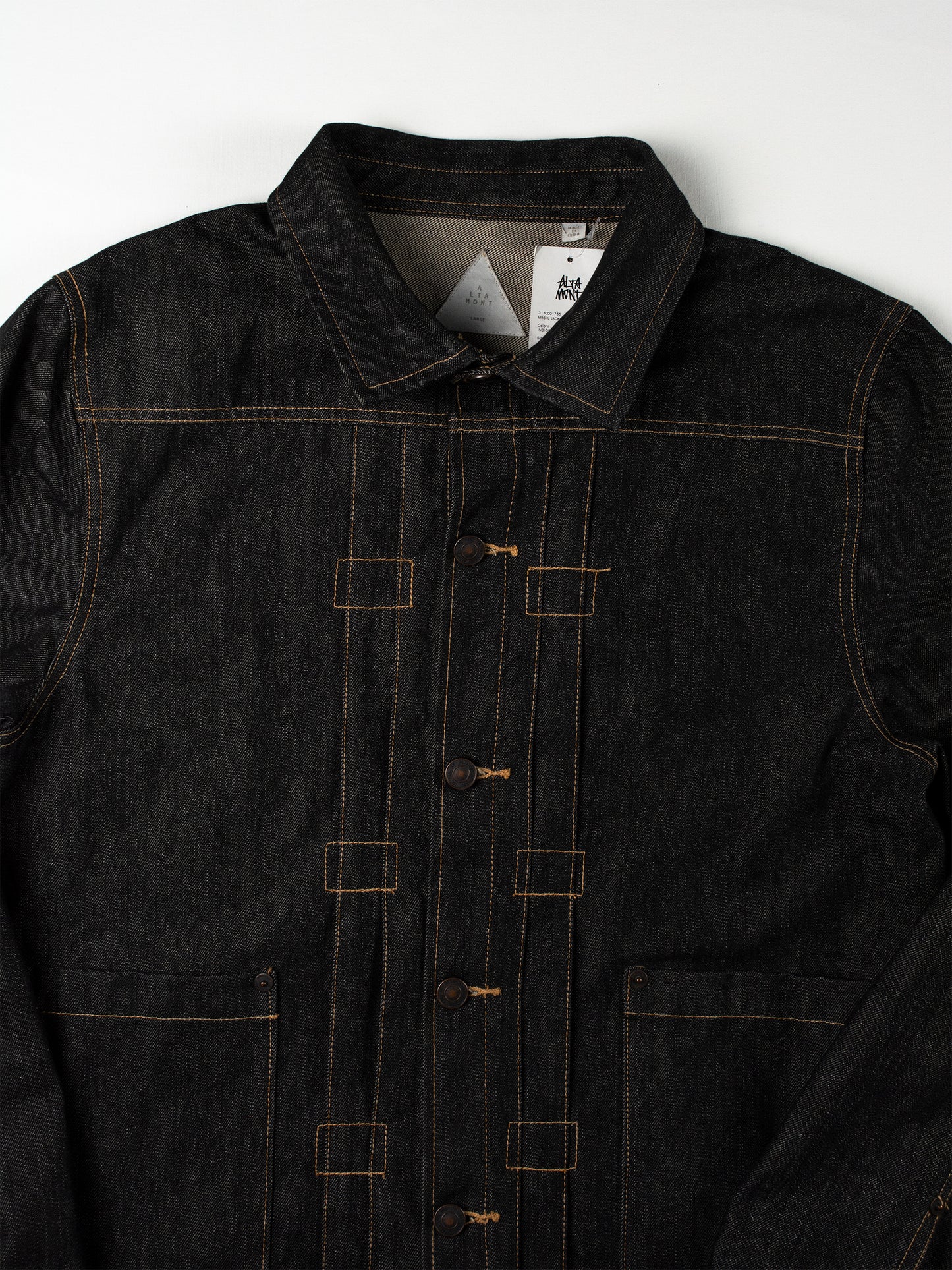 Altamont - S/S 2015 - MRSHL Jacket (Indigo Raw) - size L