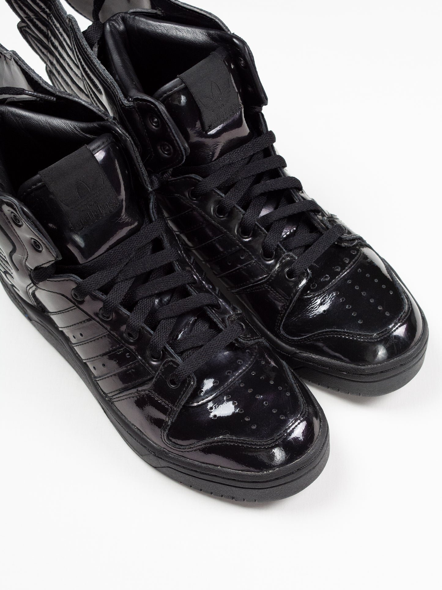 adidas Originals by Jeremy Scott - S/S 2013 - JS Wings 2.0 "Patent Black" - size 42