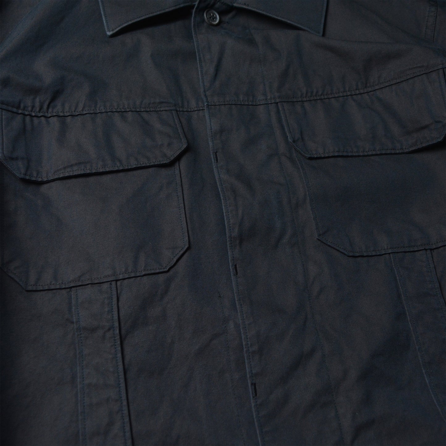 Gucci - S/S 1999 - thick cotton military shirt - size 38