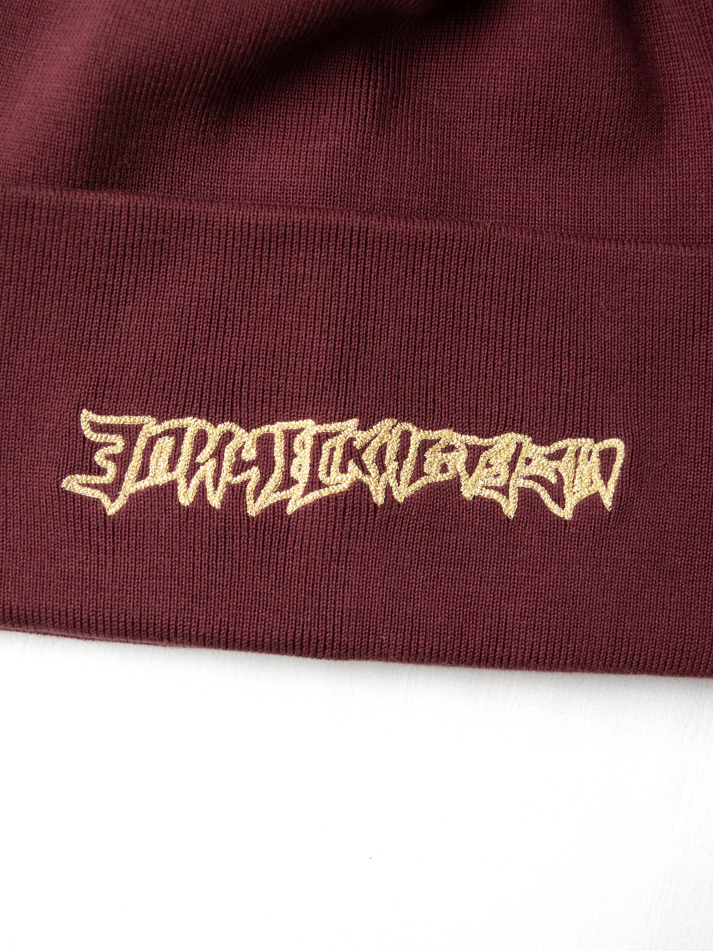Gosha Rubchinskiy - A/W 2014 - "Epic Aces" beanie (burgundy)
