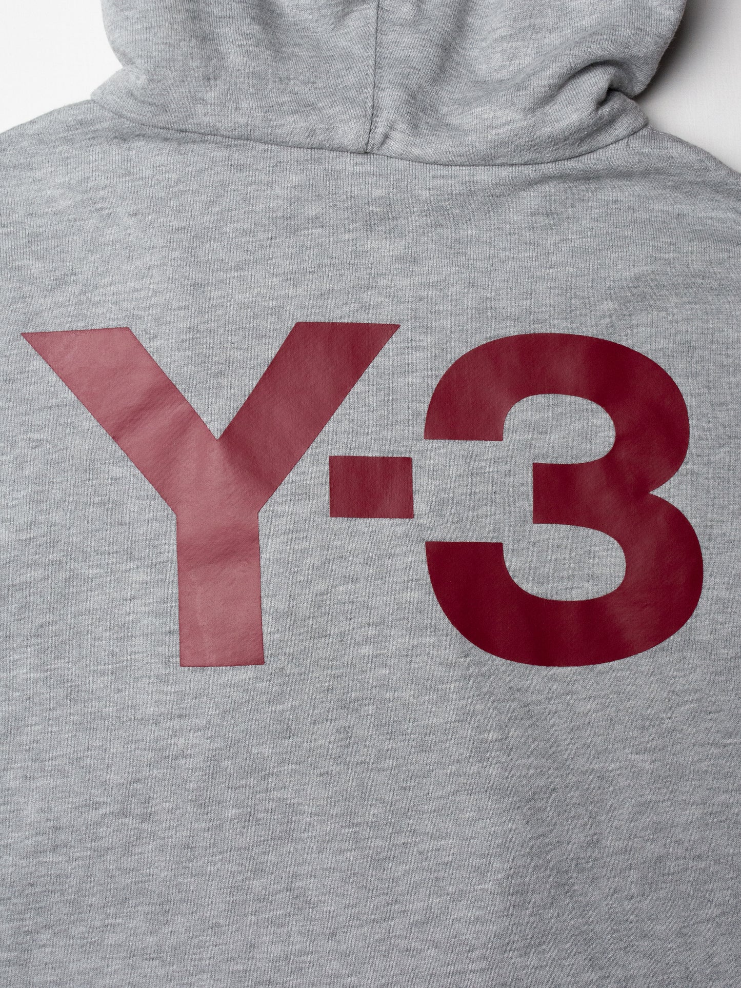 Y-3 - S/S 2014 - back logo zip hoodie (grey) - size S