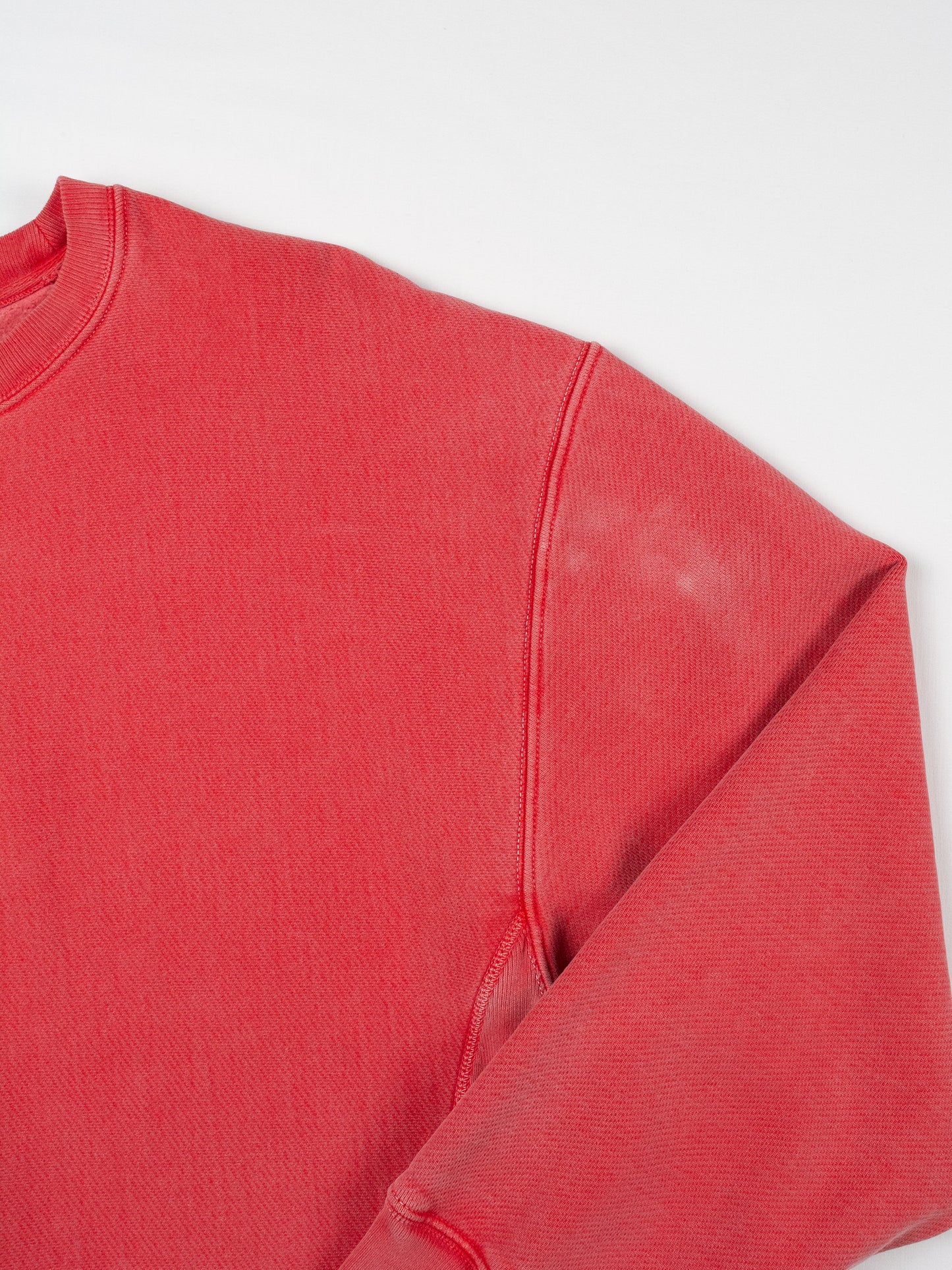 YEEZY Season 3 (2016) - Fleece Crew Sweat (Fluoro Red) - size XS