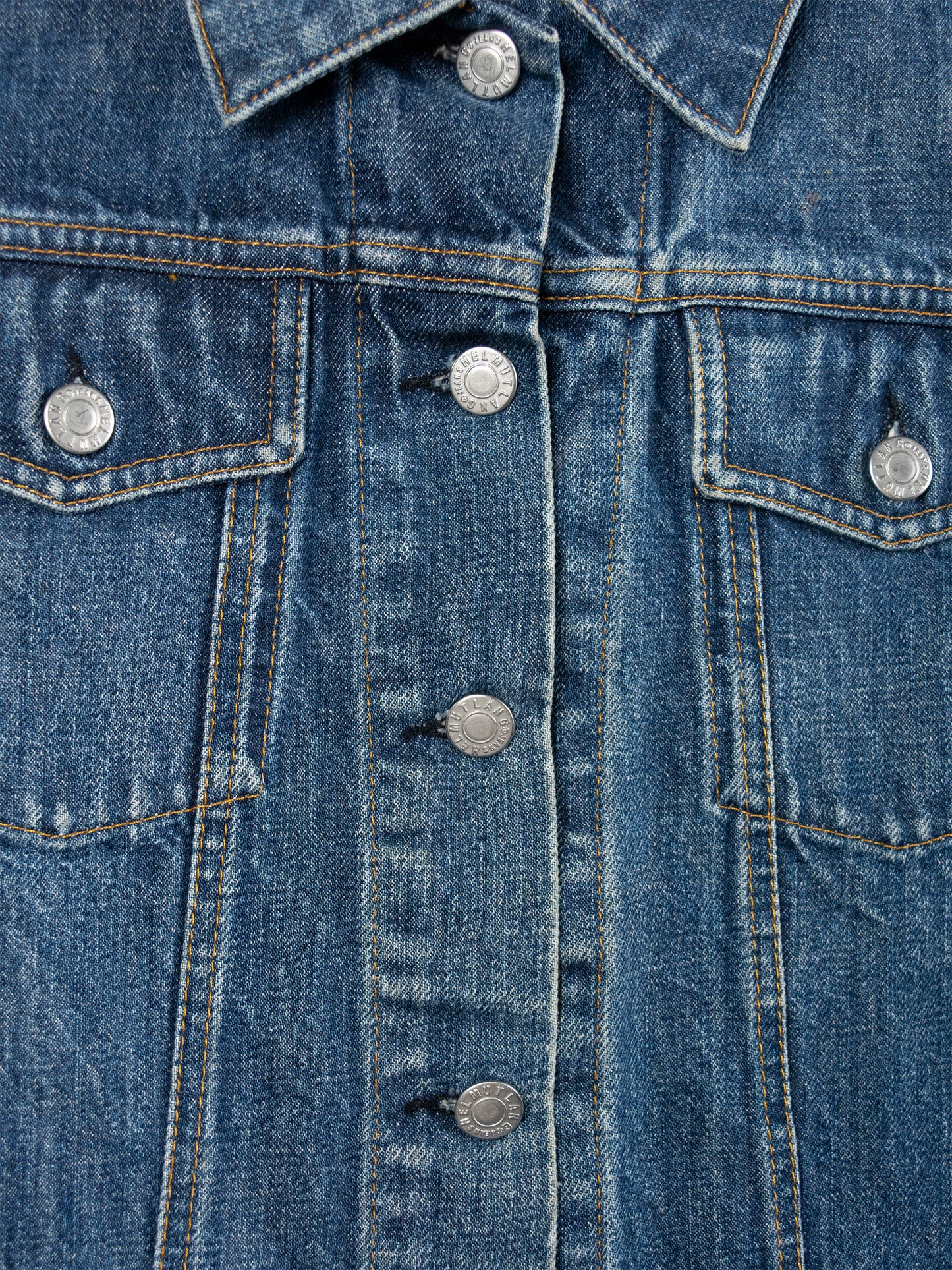 Helmut Lang Jeans - 1998 - denim vest - size 42 (M)