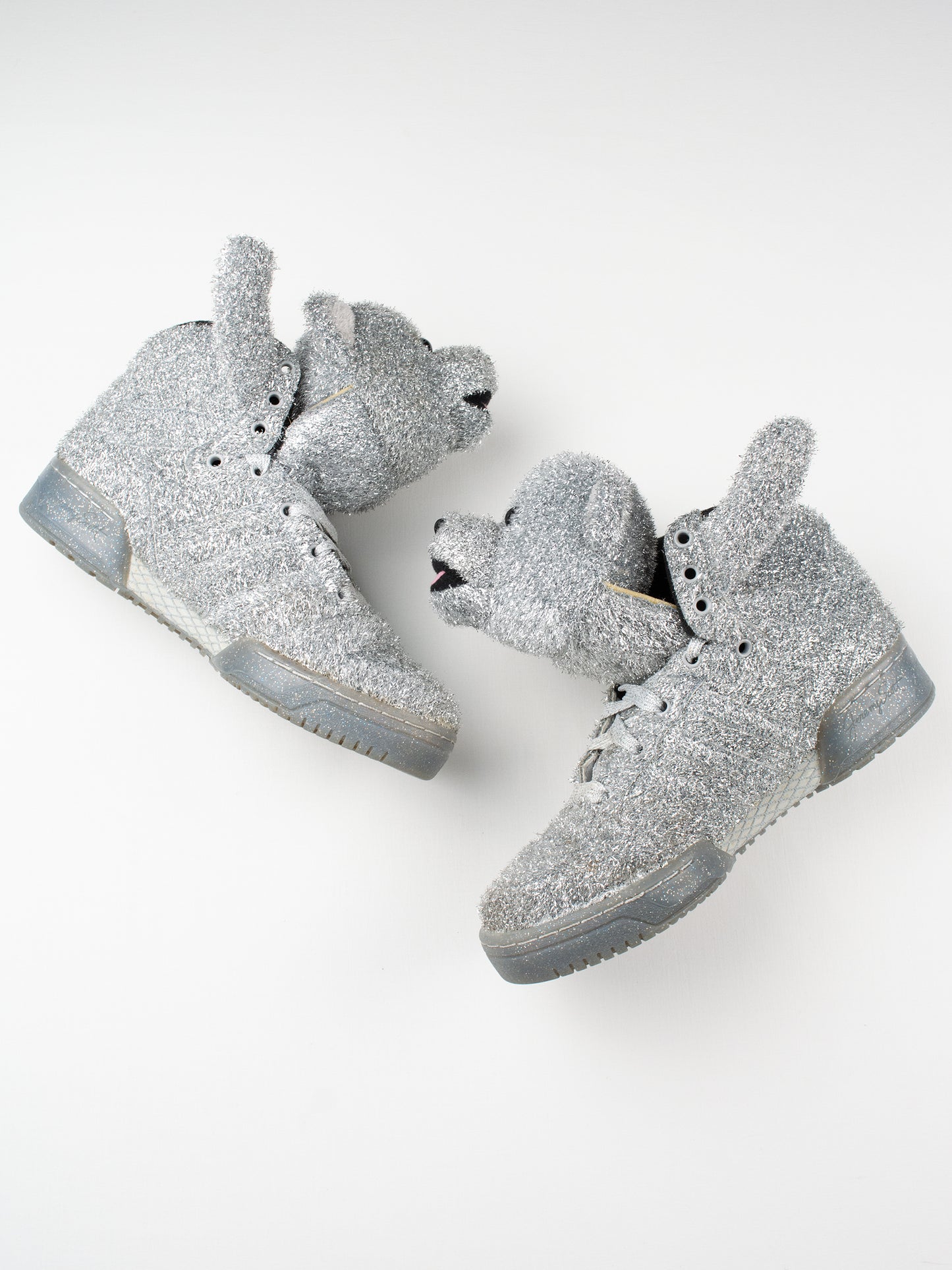 adidas Originals by Jeremy Scott - A/W 2013 - JS Bear "Tinsel" - size 39 1/3