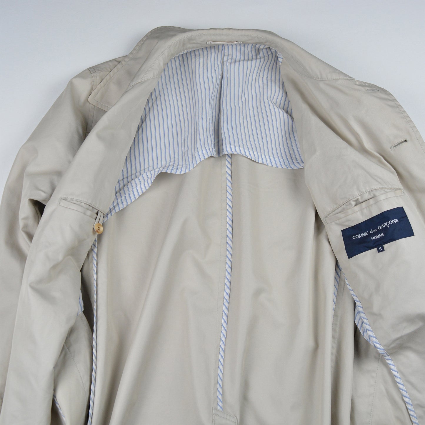 Comme des Garçons Homme - S/S 2007 - trench coat - size S