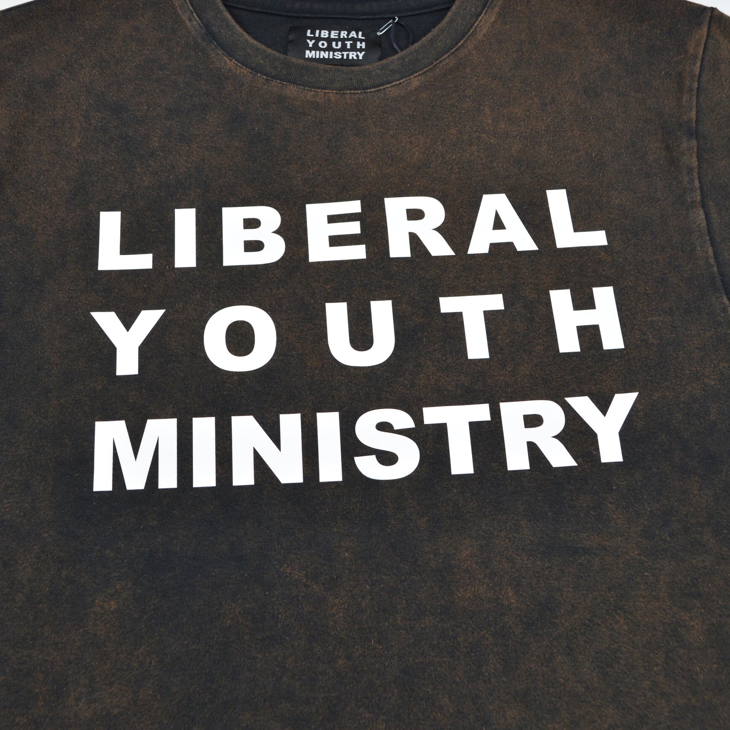 Liberal Youth Ministry - S/S 2021 - LYM Logo Dirty T-Shirt - size S