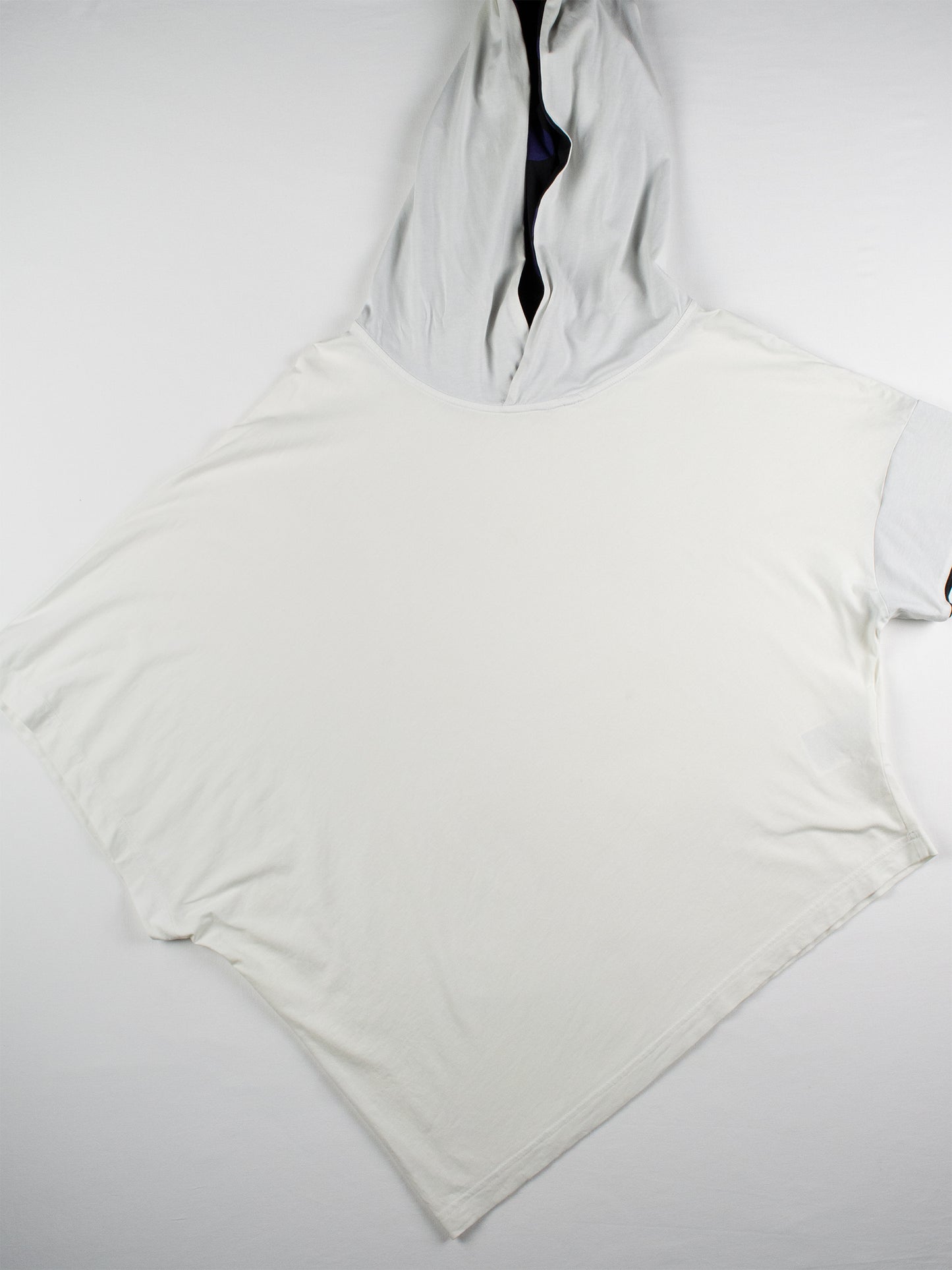 Y-3 - S/S 2011 - asymmetric t-shirt with hood - size L