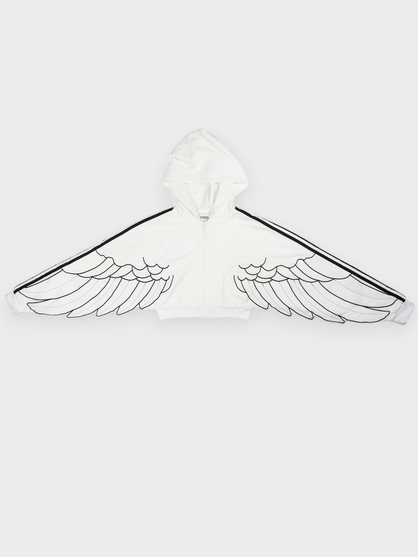 adidas Originals by Jeremy Scott - A/W 2010 - winged hooded track jacket - women's size 36