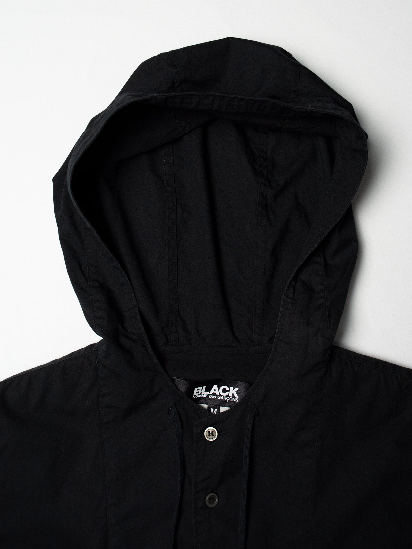 Comme des Garçons BLACK - A/W 2010 - hooded shirt