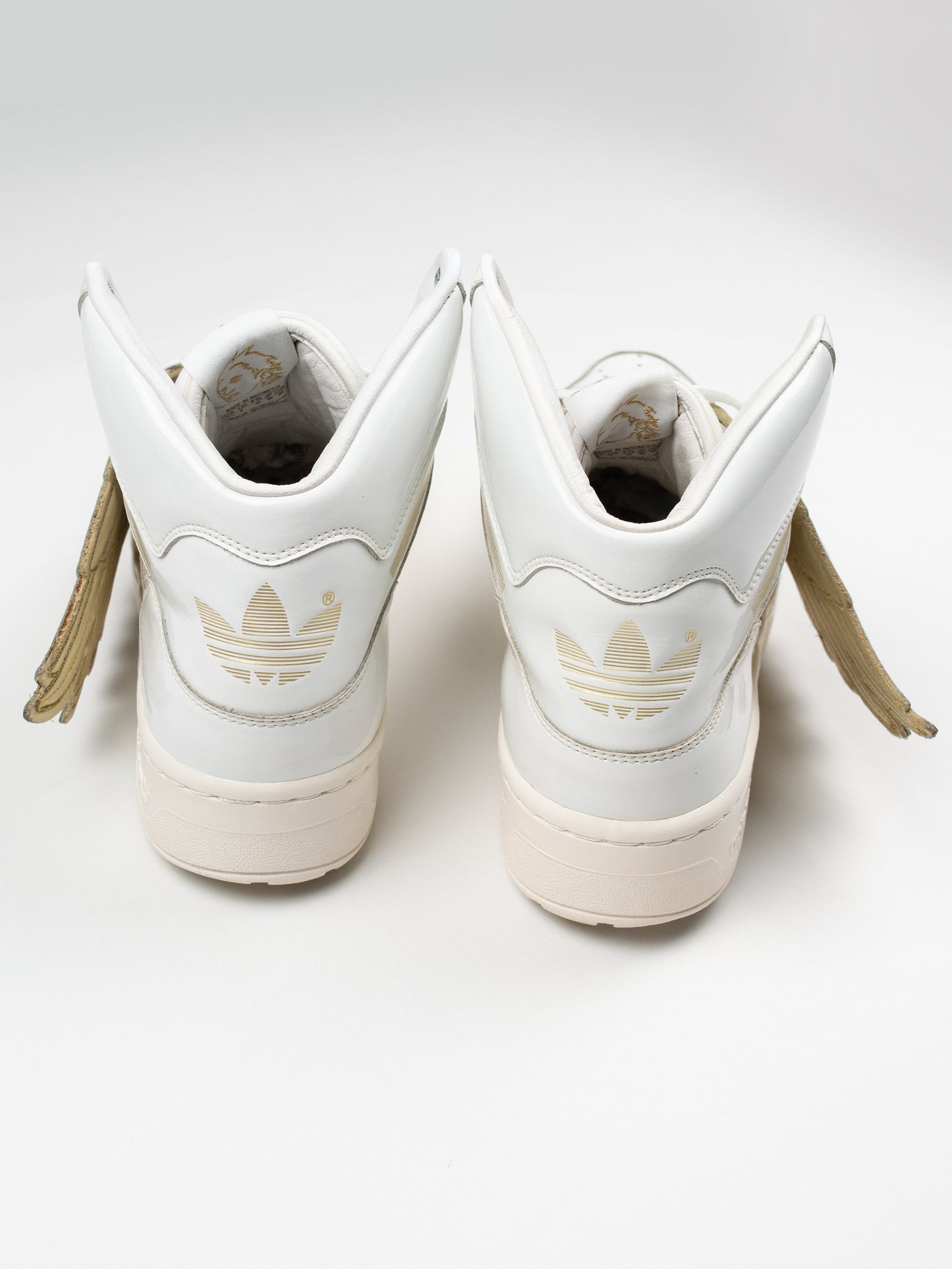 adidas Originals by Jeremy Scott - S/S 2010 - JS Wings (White/Gold) - size 42