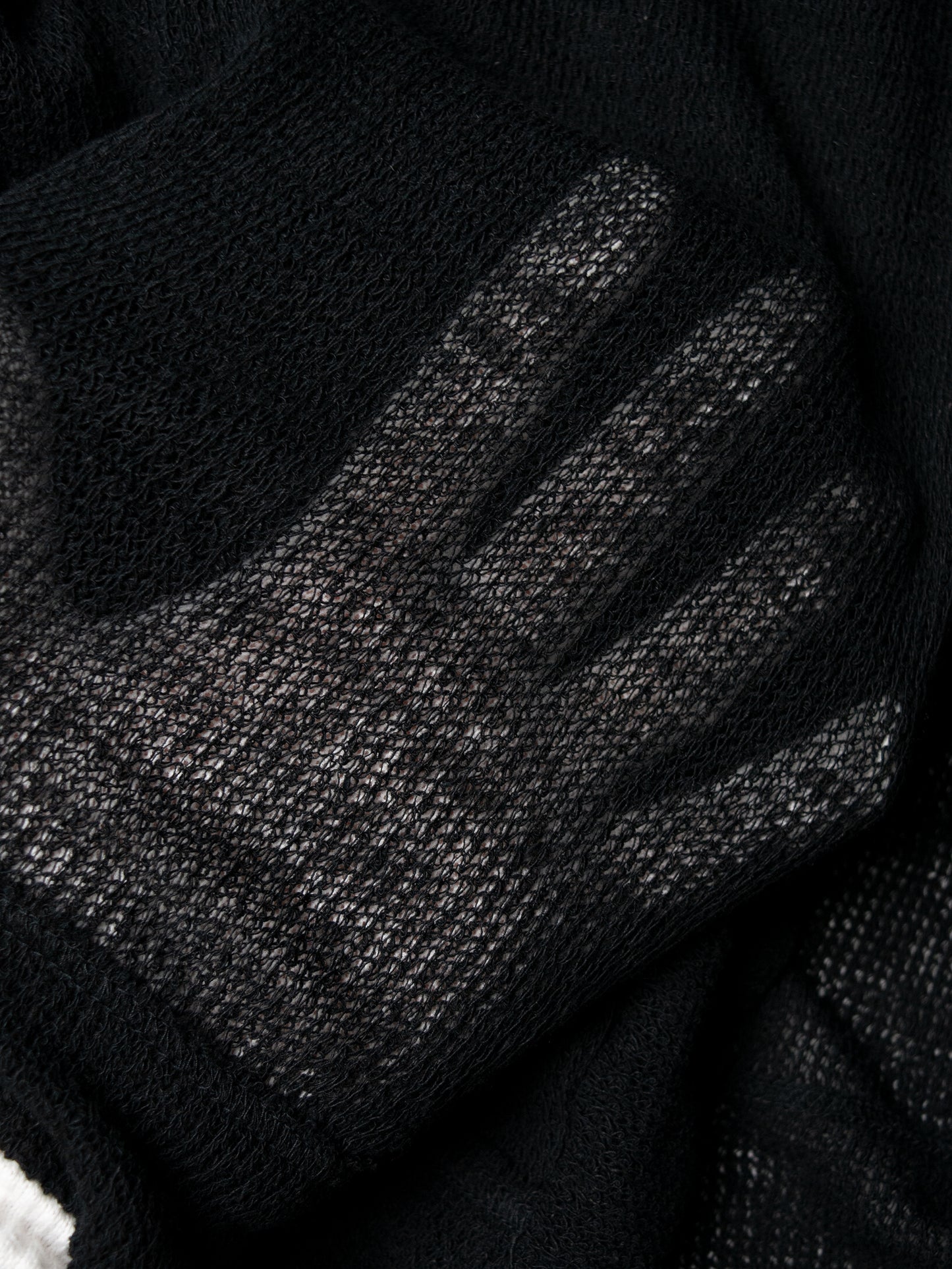 Y's by Yohji Yamamoto - S/S 2004 - deconstructed 4 arms cardigan (black) - size 3