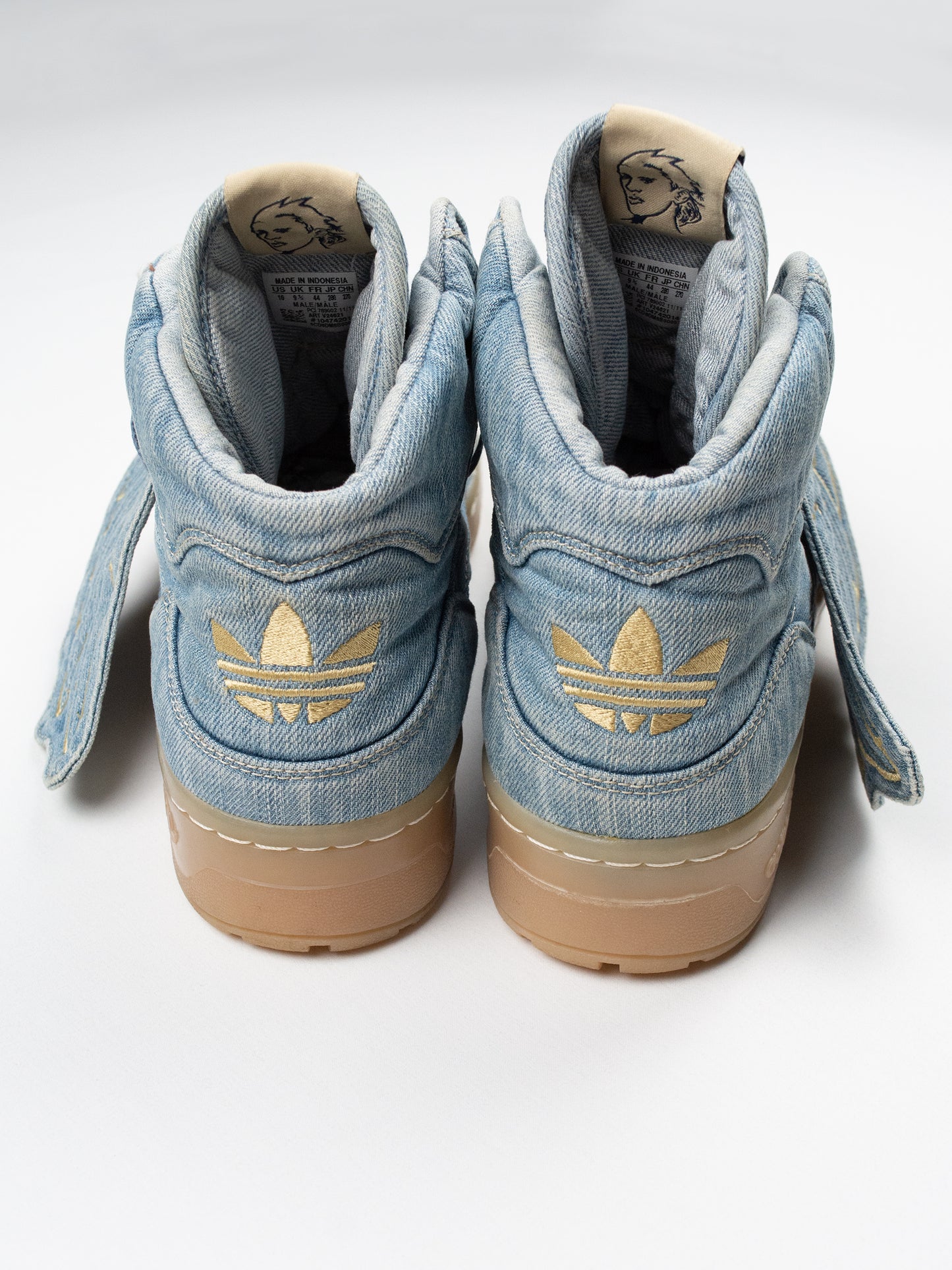adidas Originals by Jeremy Scott - S/S 2012 - JS Wings Denim - size 44