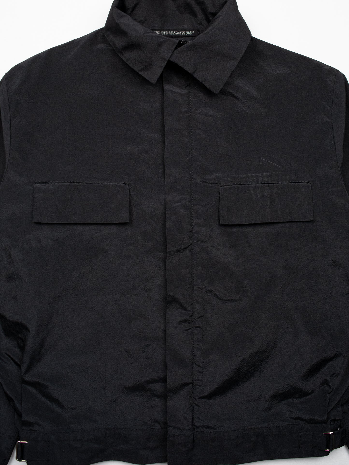 Yohji Yamamoto - S/S 1997 - nylon short windbreaker jacket - size S