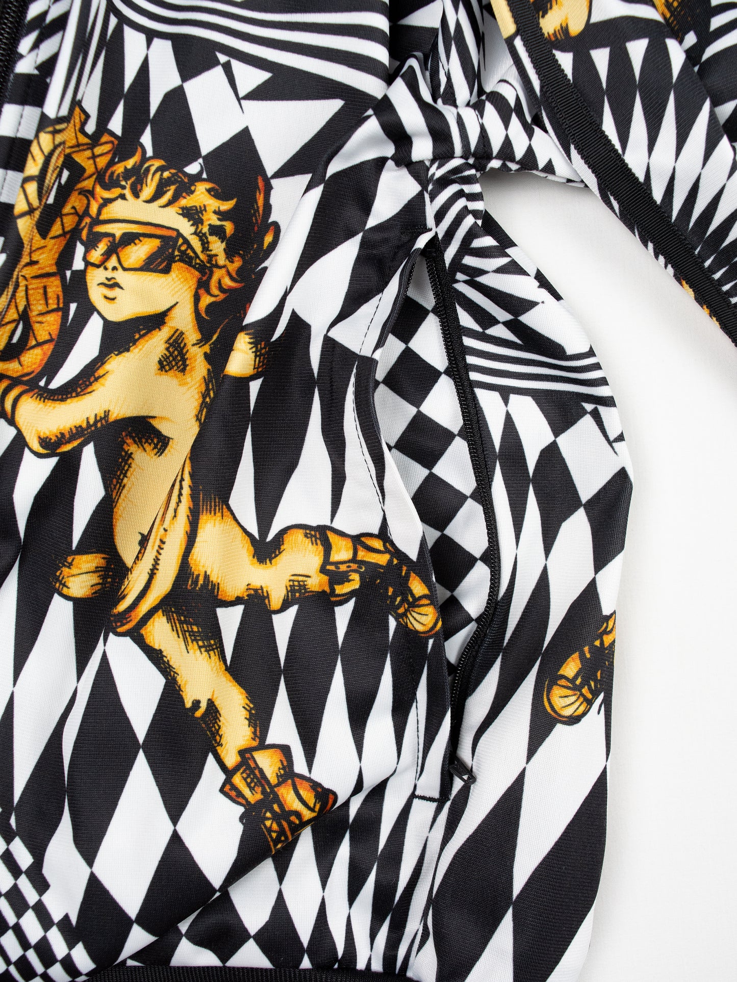 adidas Originals by Jeremy Scott - A/W 2013 - opart track jacket - men's size XS