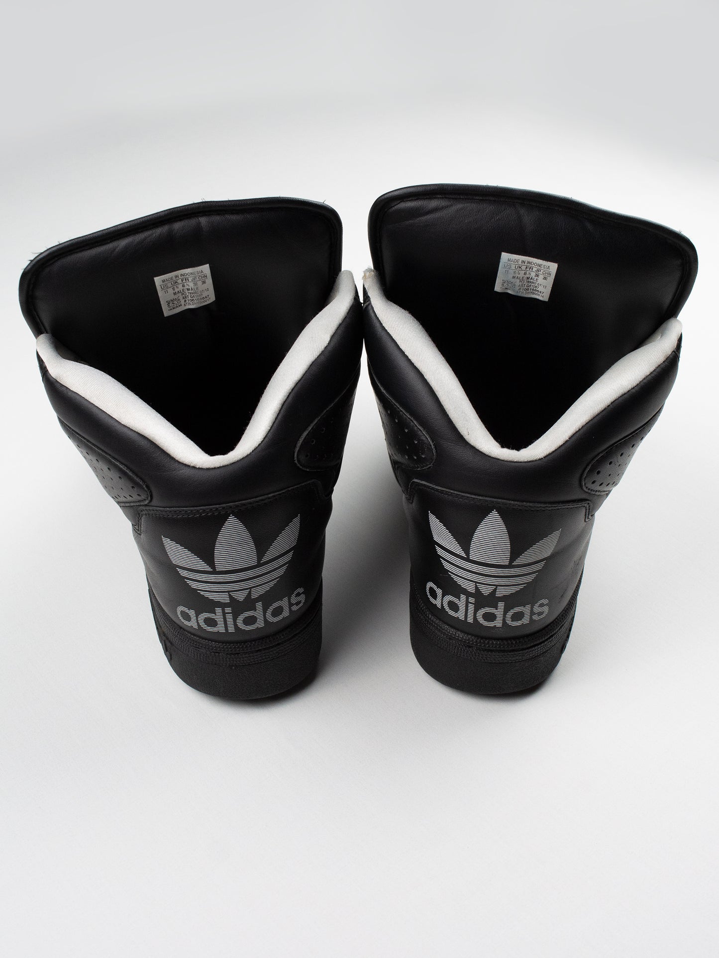adidas Originals by Jeremy Scott - A/W 2012 - JS Instinct Hi (Black) - size 45 1/3