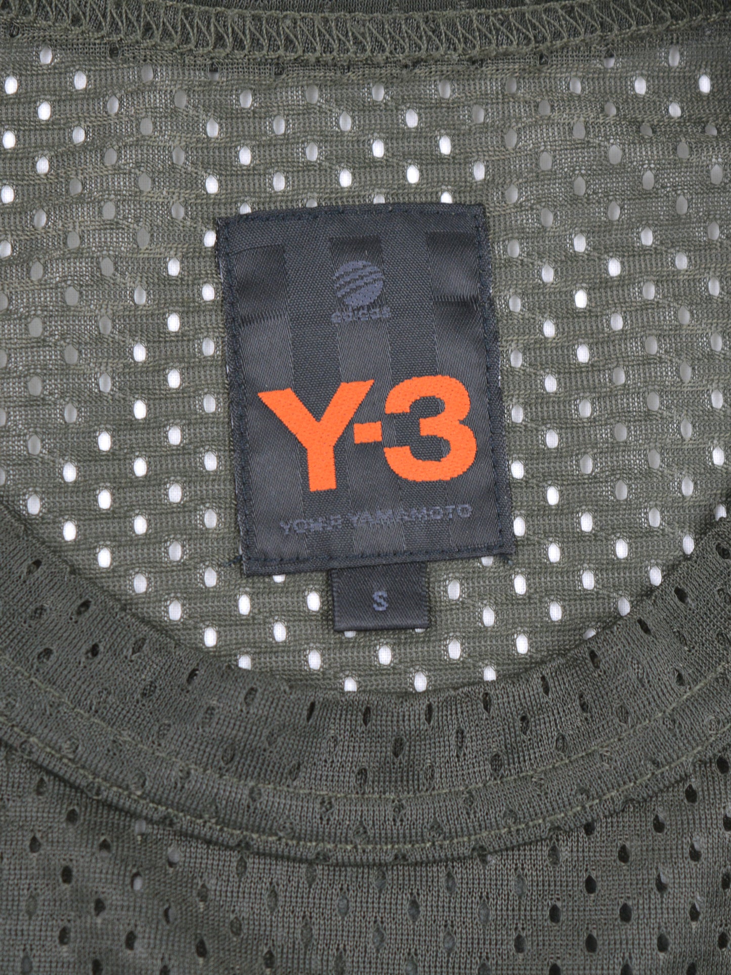 Y-3 - S/S 2003 - back logo jersey long-sleeve (green) - size S