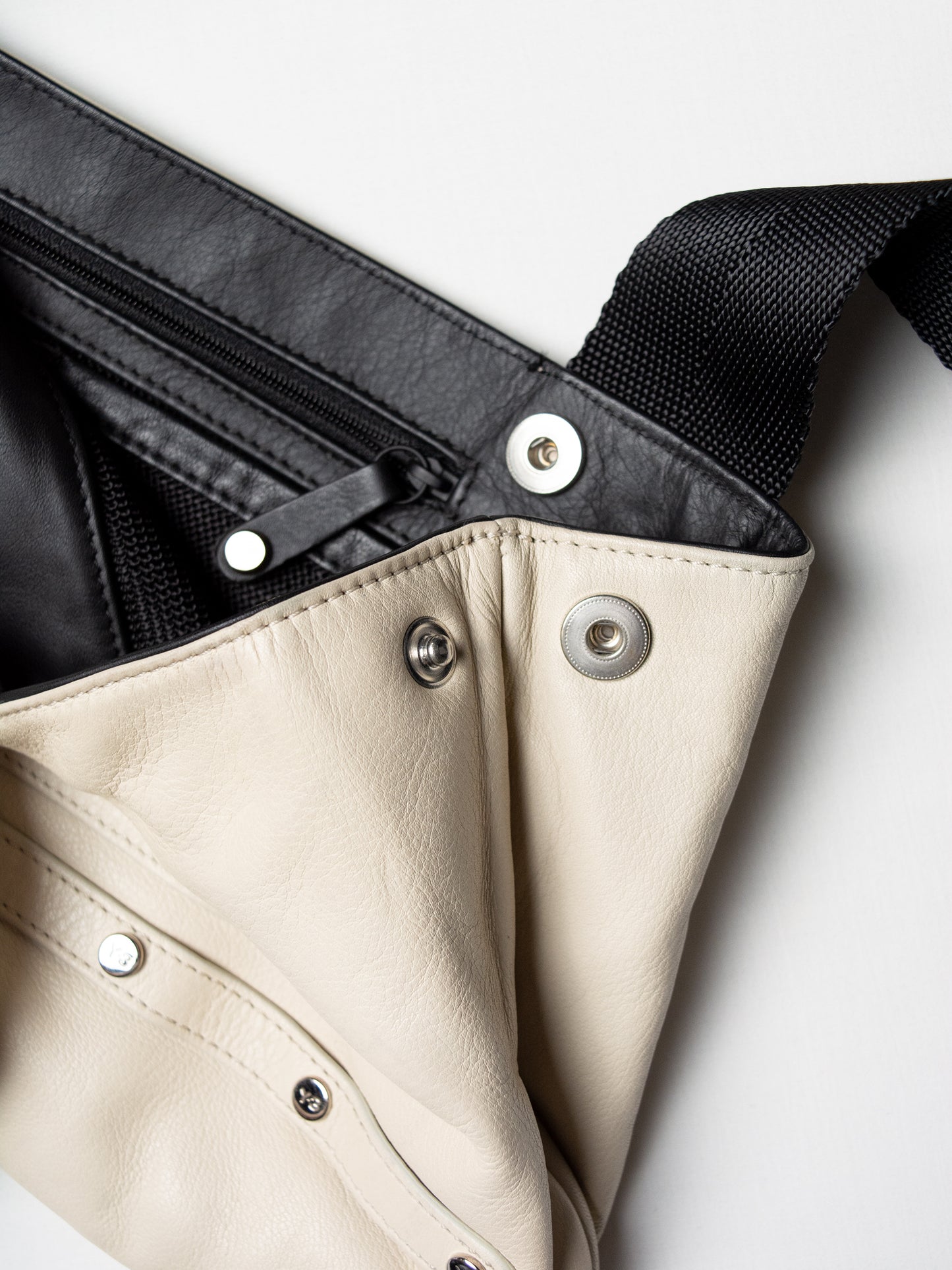Y-3 - S/S 2007 - leather studded handbag