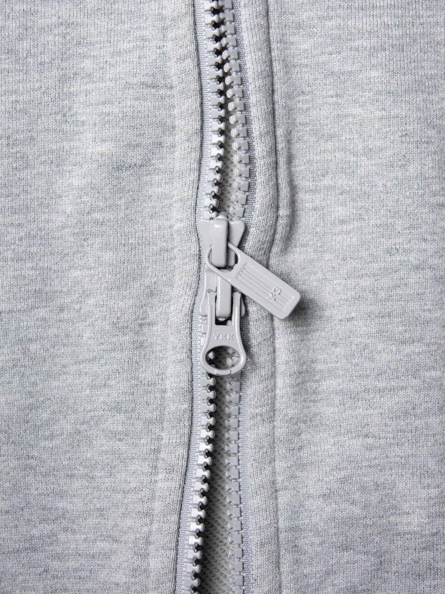 Y-3 - S/S 2014 - back logo zip hoodie (grey) - size S