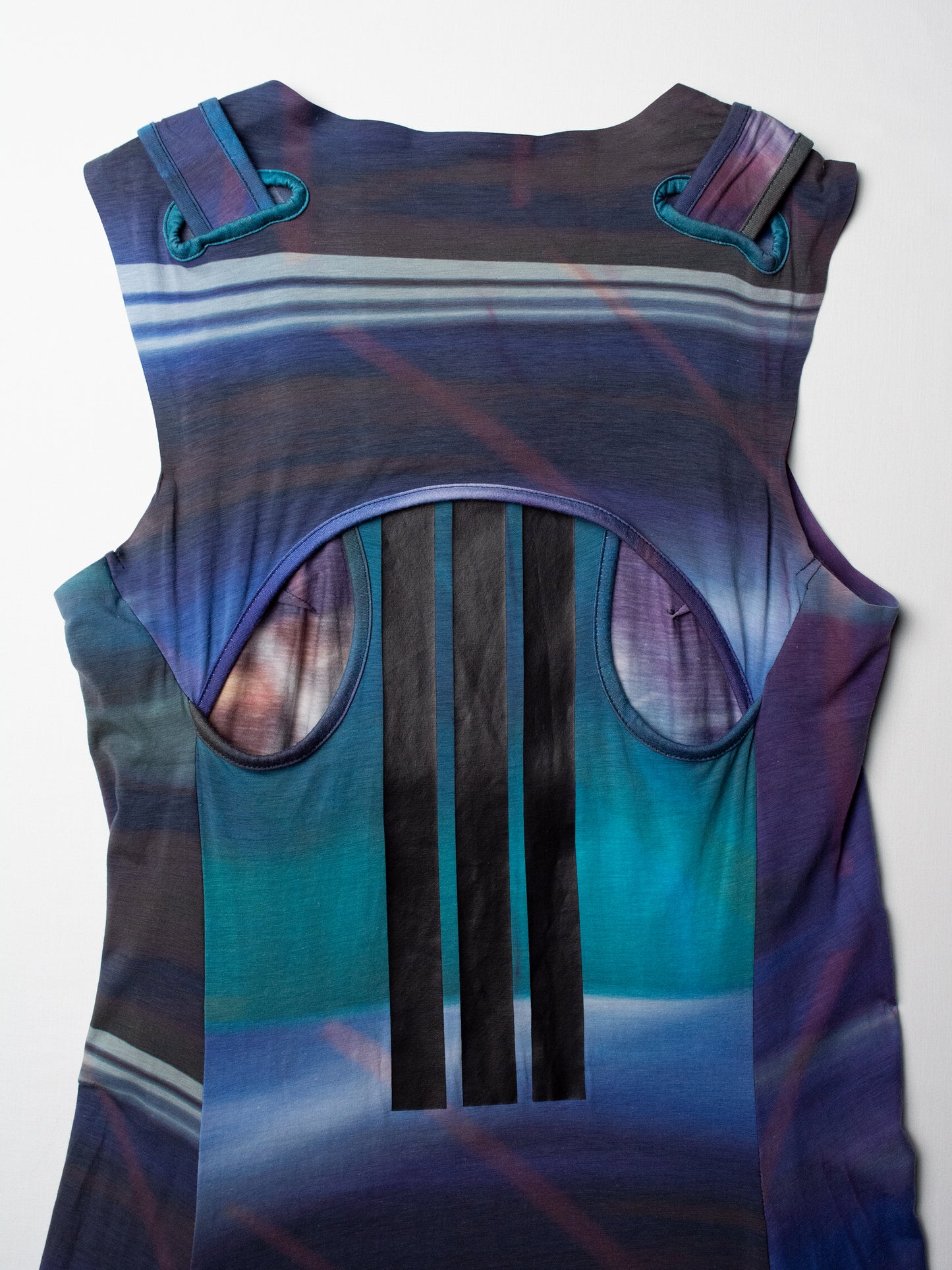 Y-3 - S/S 2017 - allover print dress - size L