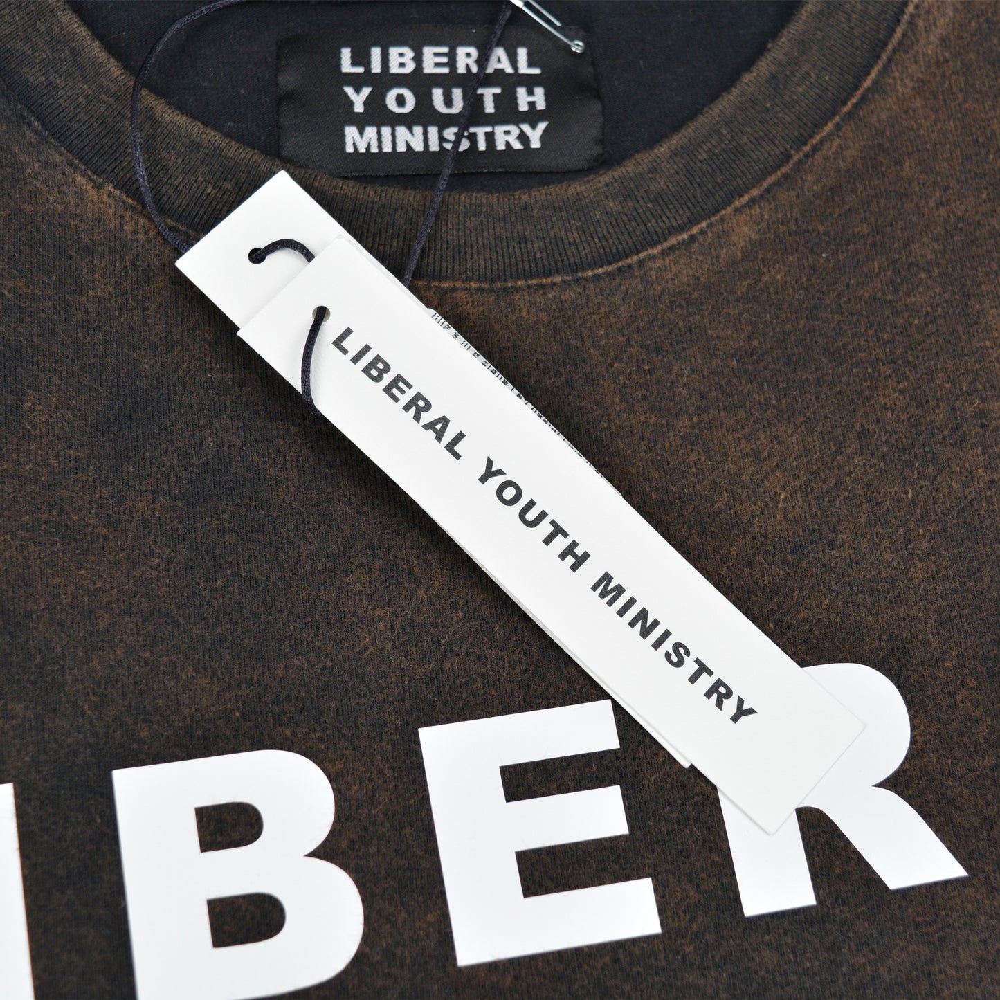 Liberal Youth Ministry - S/S 2021 - LYM Logo Dirty T-Shirt - size S